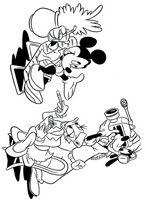 kolorowanki Goofy do wydruku malowanka Disney numer 86